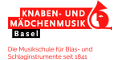 Knaben- und Mädchenmusik Basel, CH-4058 Basel - Musikschule und Jugendmusik Orchester mit mehreren Ensembles